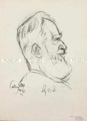 Bildnis des Schriftstellers George Bernard Shaw (5)