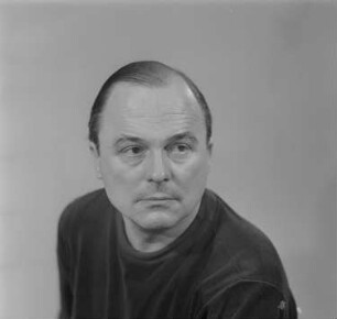 Porträtaufnahmen des Schauspielers Heinz Hinze : Porträt des Schauspielers Heinz Hinze