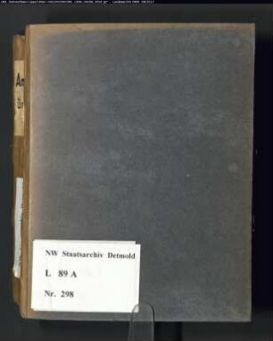 Gogerichtsregister Amt Sternberg