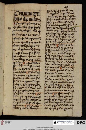 Kommentar zum Computus chirometralis des Johannes de Erfordia