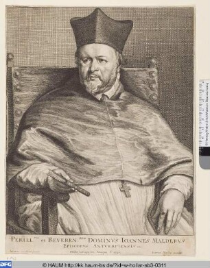 Johannes Malderus, Bischof v. Antwerpen