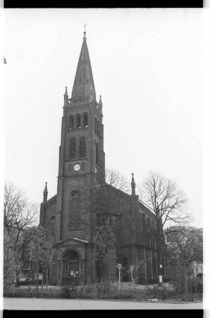 Kleinbildnegative: Zwölf-Apostel-Kirche, 1983