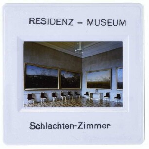 München, Residenz,München, Residenzmuseum : Schlachtenzimmer