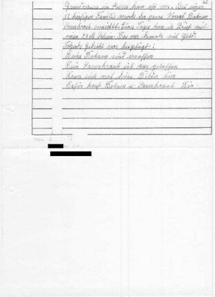 Bericht über Notlage