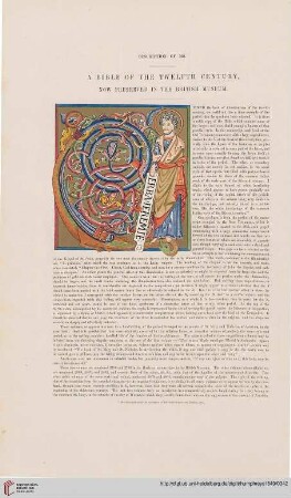 A bible of the twelfth century