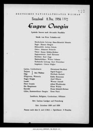 Eugen Onegin