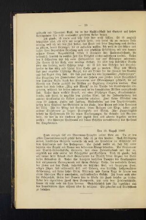 Den 10. August 1902.