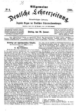 Beiträge zur experimentellen Didaktik (Fortsetzung) : II. Das Gedächtnis