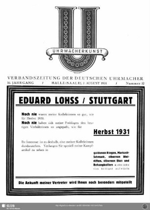 Anzeigen Nr. 32
