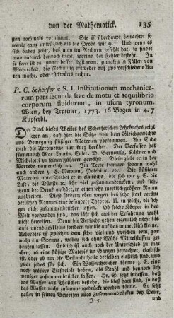 Institutiones mechanicae. P.II.