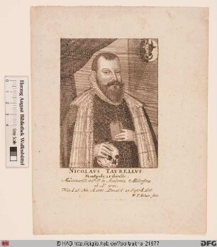 Bildnis Nicolaus Taurellus (eig. Öchslin)