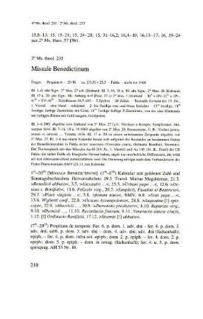 2° Ms. theol. 235