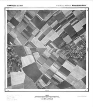 Fliesteden West, Gauß-Krüger-Koordinaten: Rechtswert: 2550, Hochwert: 5650