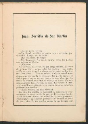 Juan Zorrilla de San Martín