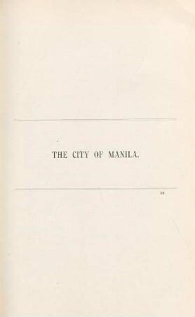 The City of Manila