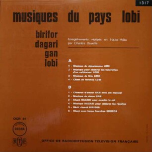 musiques du pays lobi
