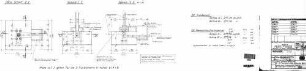 Stuttgart-Feuerbach: Empf.-Gebäude Bst.-Überdachung Bst.2 STA,Dach,FU-Plan,Dachstützen,Details