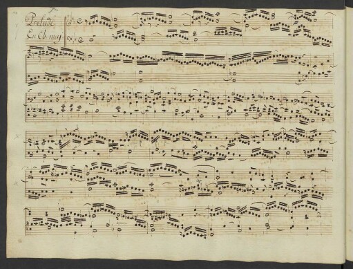 Präludien und Fugen; cemb; Es-Dur; BWV 852