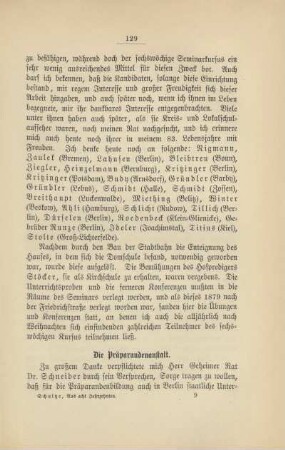 Die Präparandenanstalt