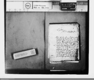 Forderung der Fürstinwitwe von Hadamar an die Fürstin Dorothea Johannette von Nassau-Dillenburg
