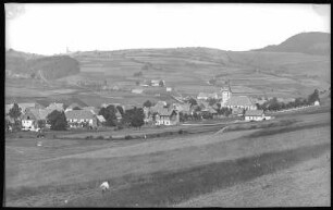 Geising. Blick nach Altenberg
