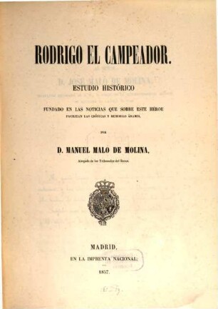 Rodrigo el Campeador