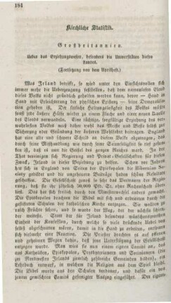 184-189 Kirchliche Statistik