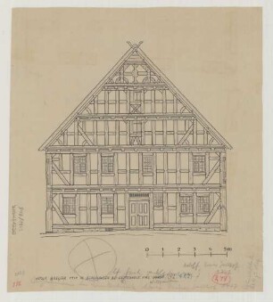 Niedermassen (Kreis Unna): Hof Hueck-Blume. Haupthaus (Nordostansicht)