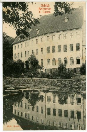 Oederan. Schloss Börnichen