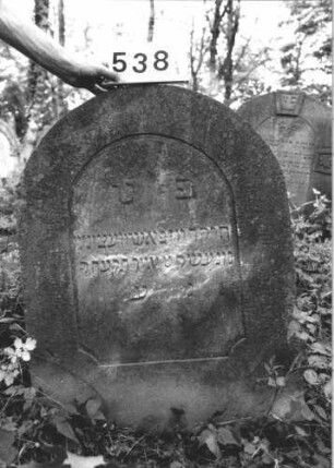 Grabstein 538