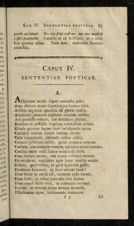 83-96, Caput IV.