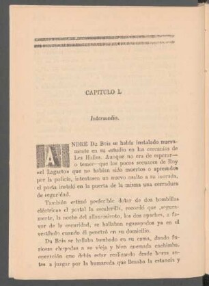 Capítulo L - Intermedio.