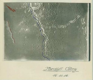 Foto des Geländes nordöstlich von Cléry(-sur-Somme) (Luftbild)