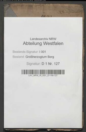 Erhebung der zur Malteser-Ordenskommende Steinfurt gehörigen Revenüen im Amte Cloppenburg