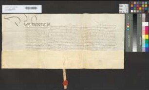 Friedrich, Erwählter und Bestätigter zum Bistum Münster, reversiert dem Domkapitel zu Münster wegen der ihm ausgesetzten Pension von 2000 Gulden.