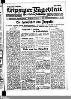 Leipziger Tageblatt und Handelszeitung : Amtsblatt des Rates und des Polizeiamtes der Stadt Leipzig