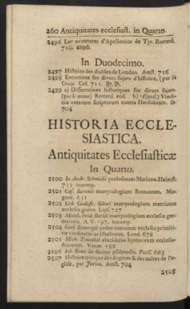Historia Ecclesiastica