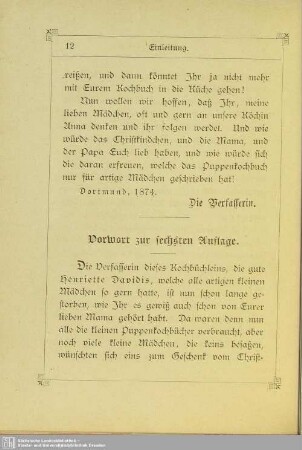 Vorwort zur sechsten Auflage