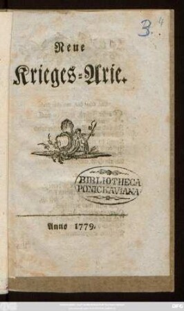 Neue Krieges-Arie