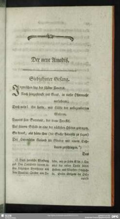 Siebzehnter Gesang