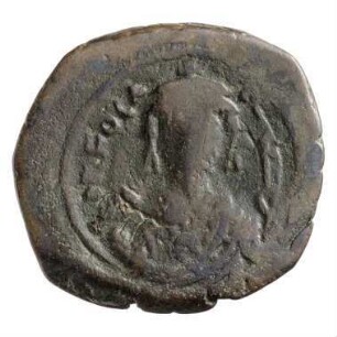 Münze, Follis, 607 / 608