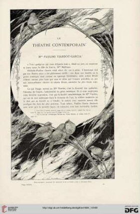 10: Le théatre contemporain, [3] : Mme Pauline Viardot-Garcia