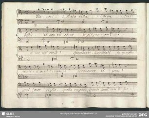 Recitativo: Placati o pastorella