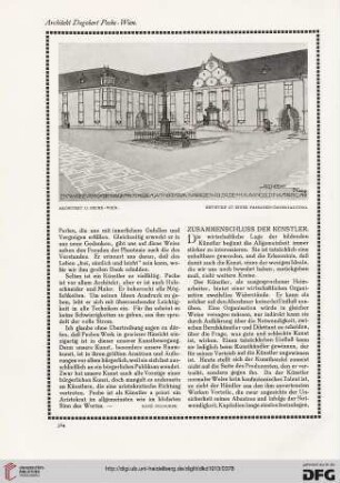 Zusammenschluss der Künstler
