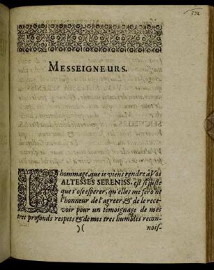 Messeigneurs.