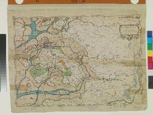 Landtcarte Von Nordgoesherde, Ambt Husum, Lundenberg Undt dem Nortstrande
