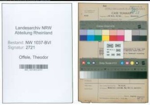 Entnazifizierung Theodor Offele , geb. 00.00.0000 (Lehrer)