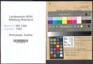 Entnazifizierung Kaethe Schloesser , geb. 01.01.1903 ()