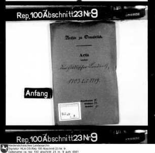 Angelegenheiten des städtischen Landrats