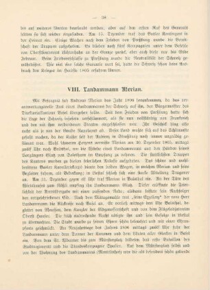 VIII. Landammann Merian
